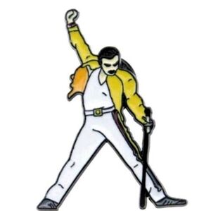 Freddy Mercury enamel pin
